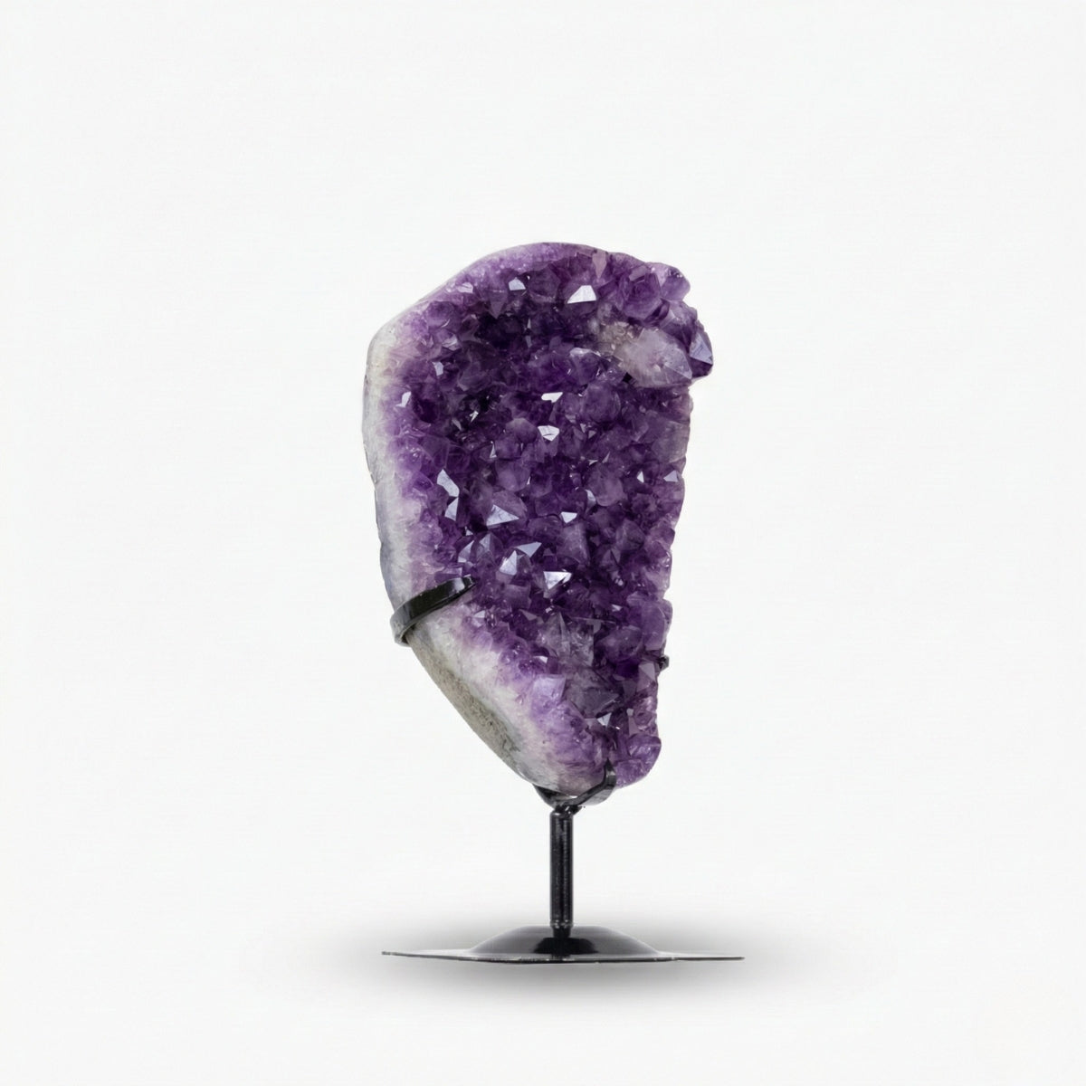 Drusa de Ametista na Base Metal Preto 7,050 kg