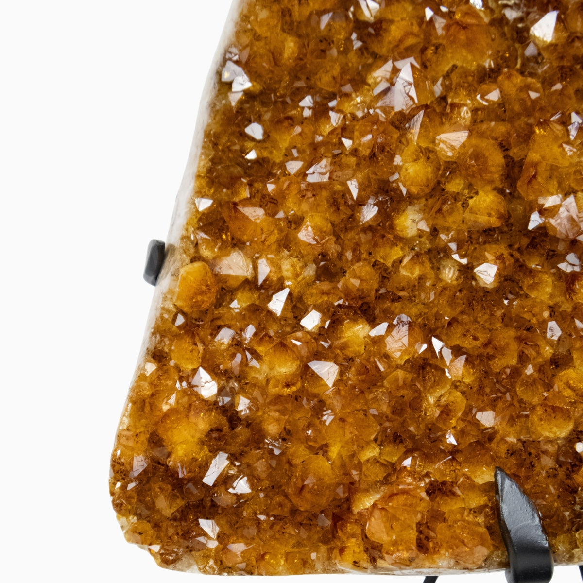 Drusa de Citrino Extra na Base Metal Preto 7,450 kg