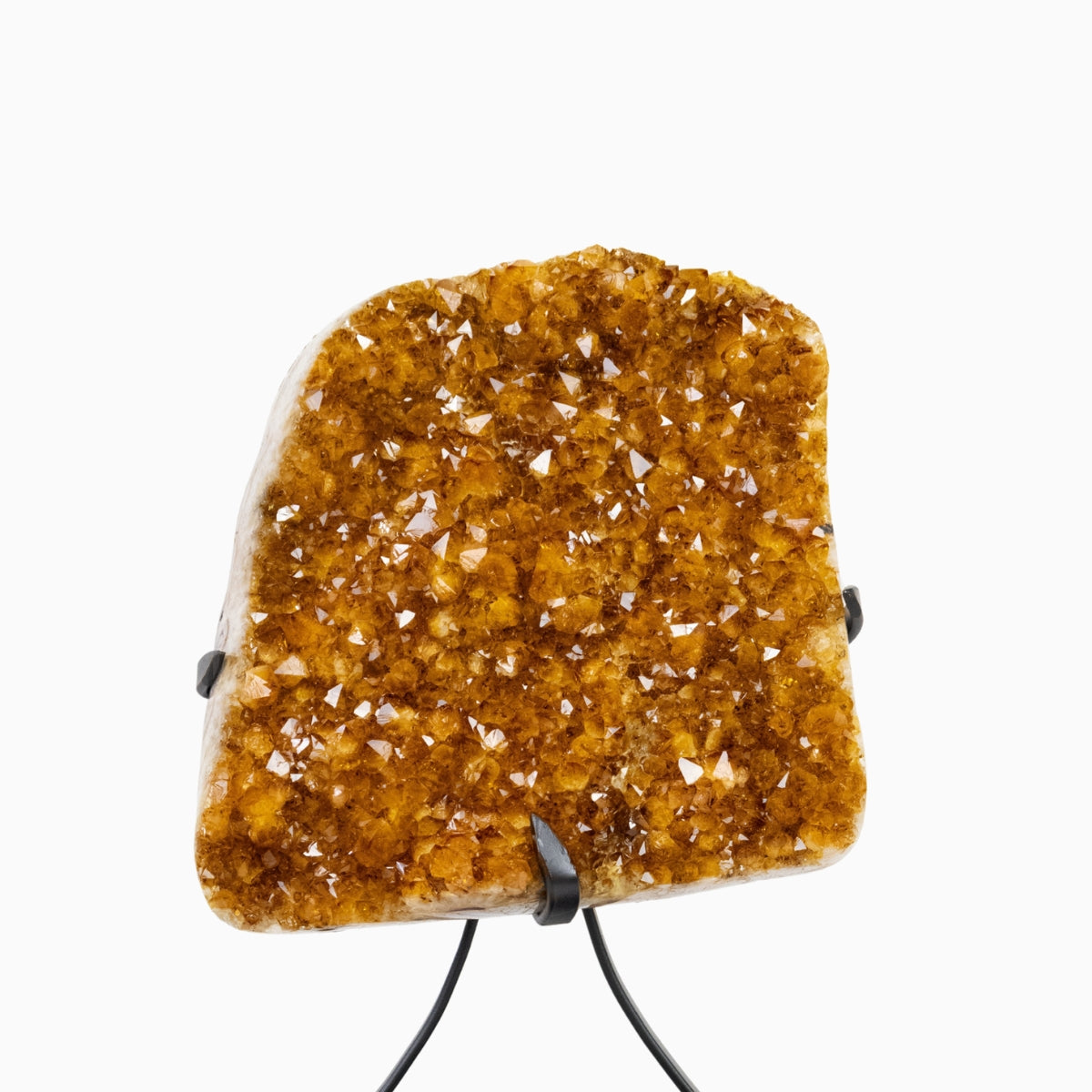 Drusa de Citrino Extra na Base Metal Preto 7,450 kg