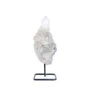 Drusa de Cristal de Quartzo Alta Pureza na Base Metal 3,350 kg