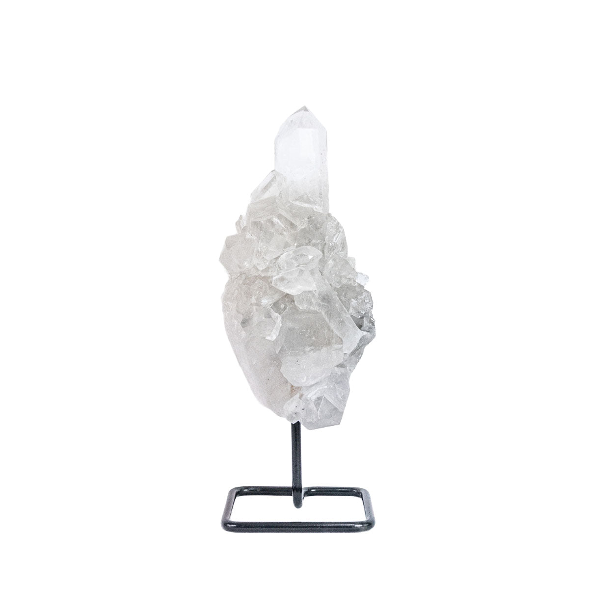 Drusa de Cristal de Quartzo Alta Pureza na Base Metal 3,350 kg