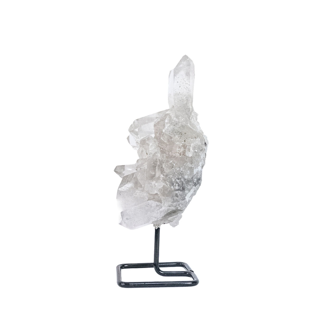 Drusa de Cristal de Quartzo Alta Pureza na Base Metal 3,350 kg