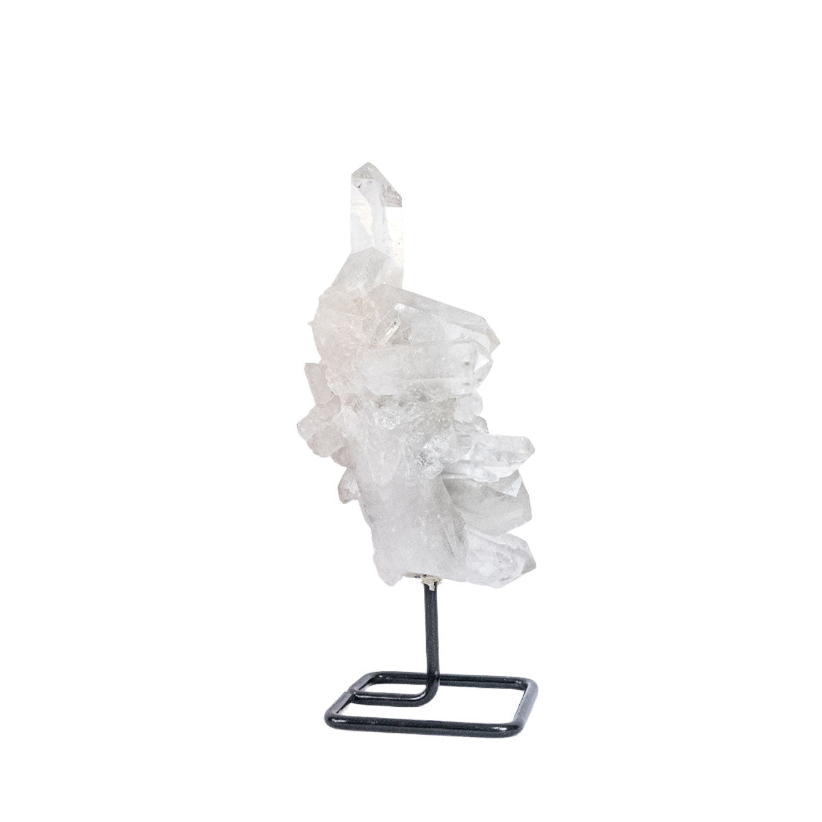 Drusa de Cristal de Quartzo Alta Pureza na Base Metal 3,350 kg