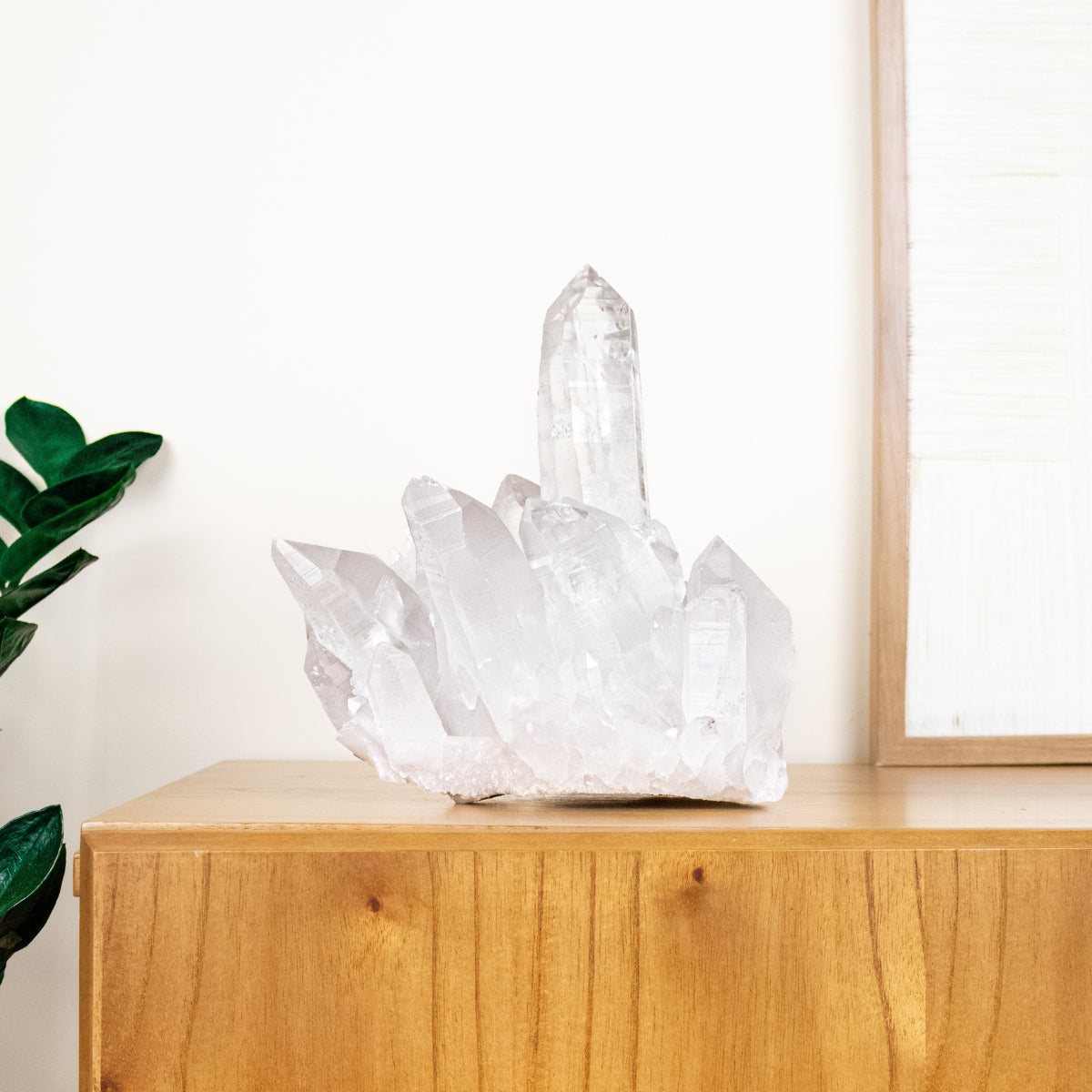 Drusa de Quartzo Cristal Lemuriano Extra 4,456 kg