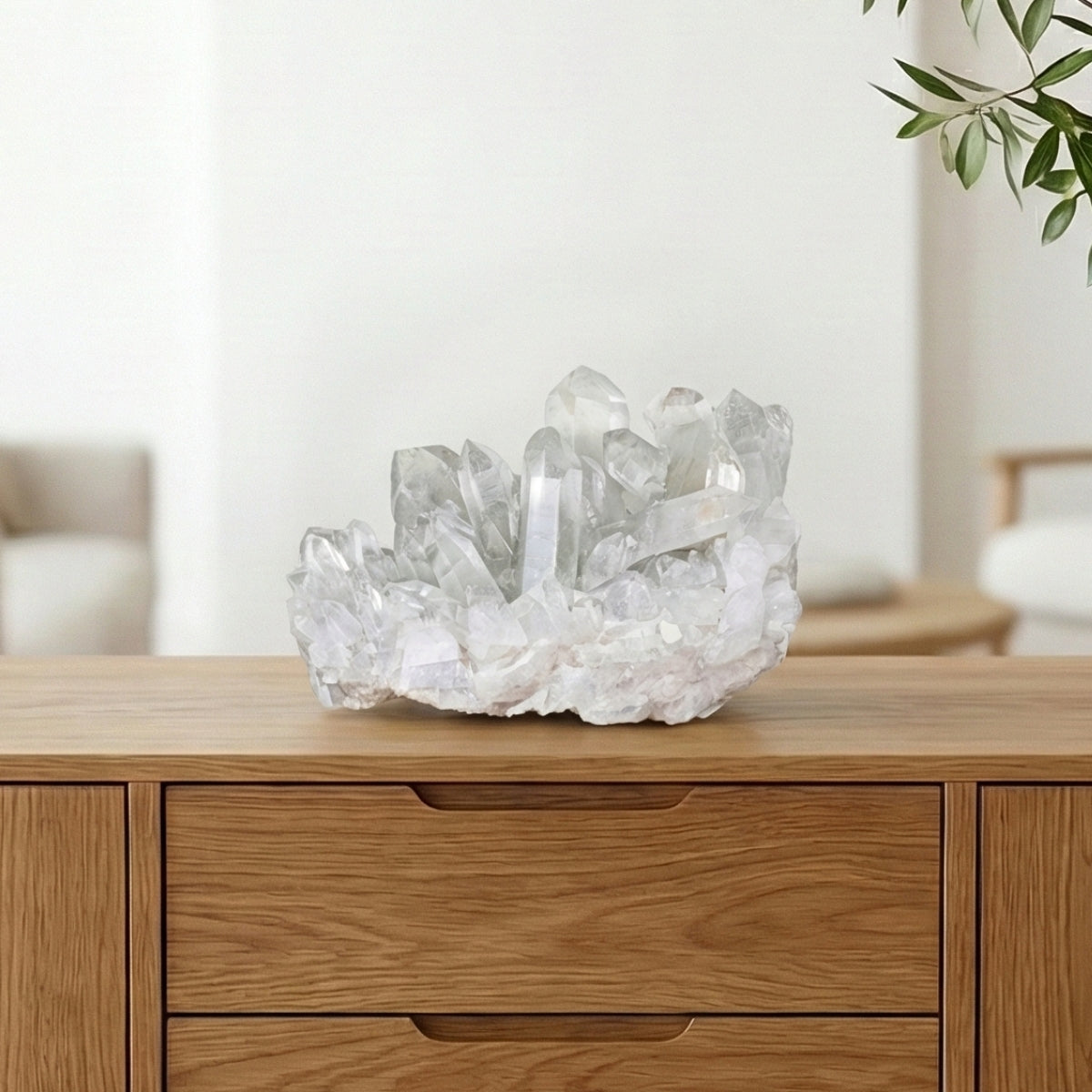 Drusa de Quartzo Cristal Lemuriano Extra 6,540 kg
