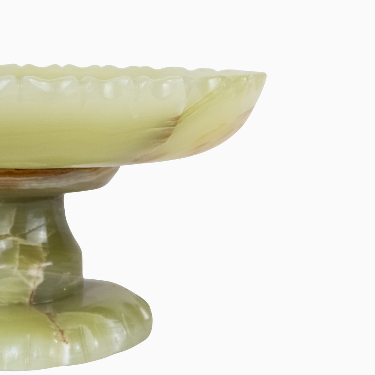 Fruteira de Ônix Verde Natural