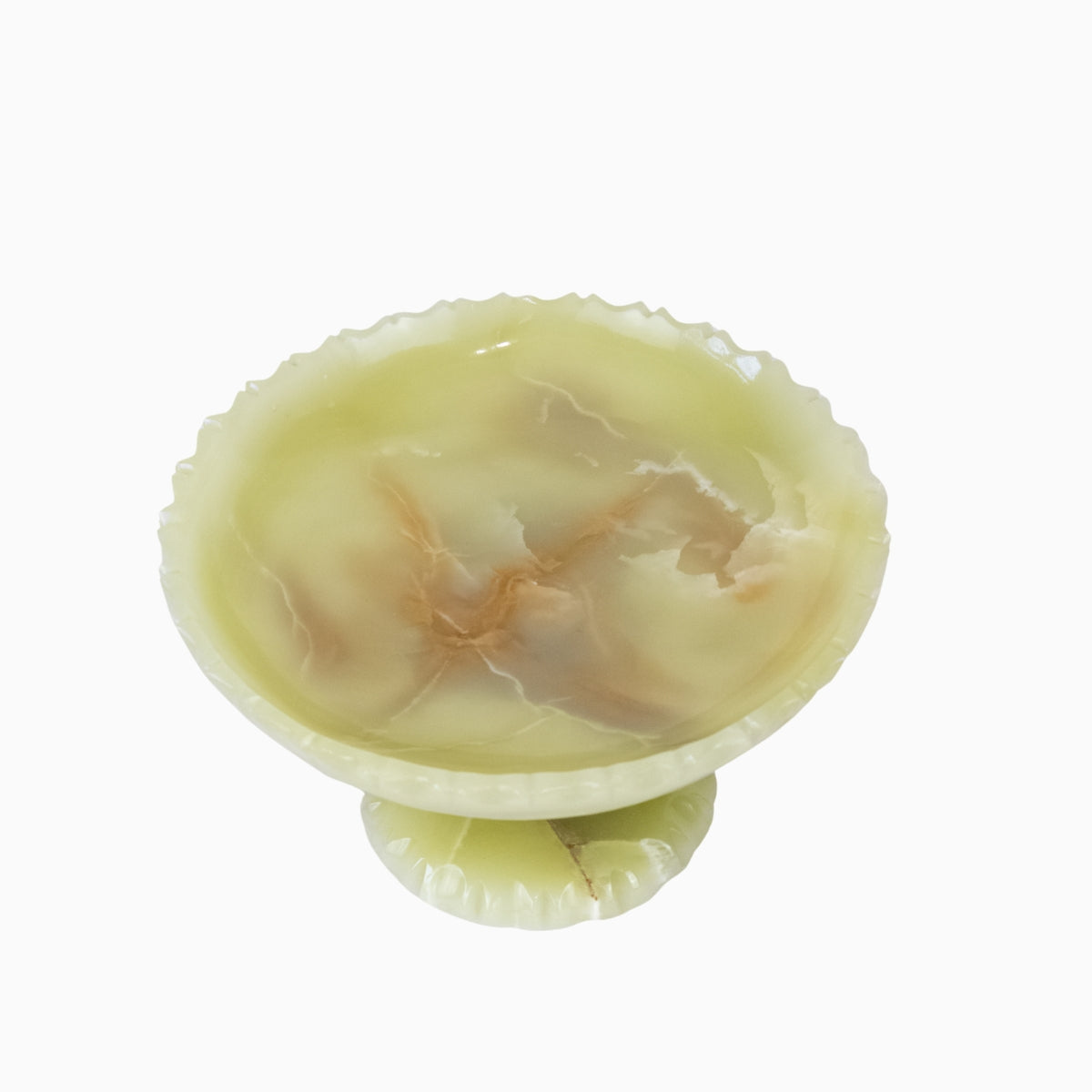 Fruteira de Ônix Verde Natural