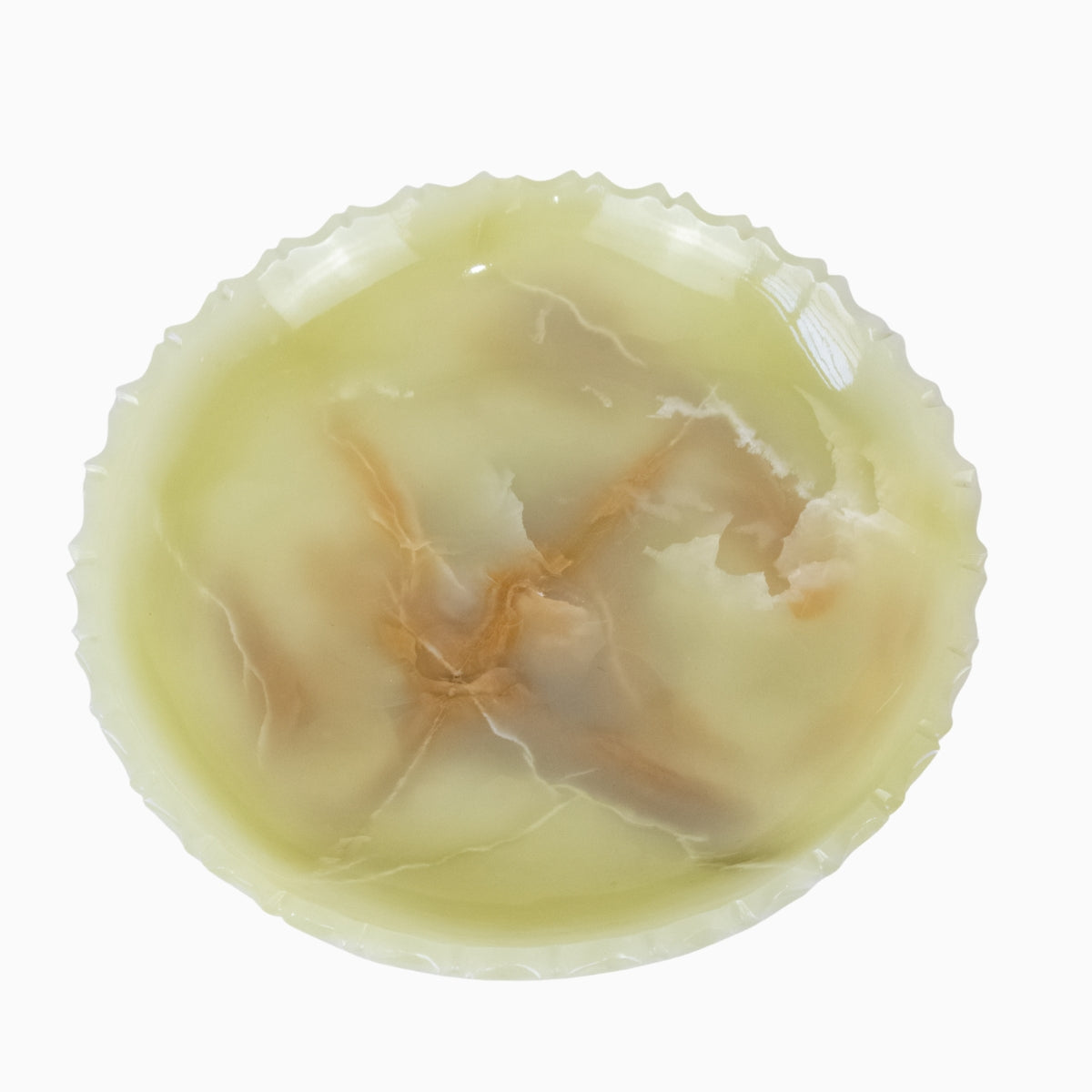 Fruteira de Ônix Verde Natural