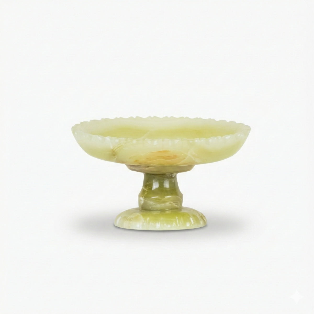 Fruteira de Ônix Verde Natural