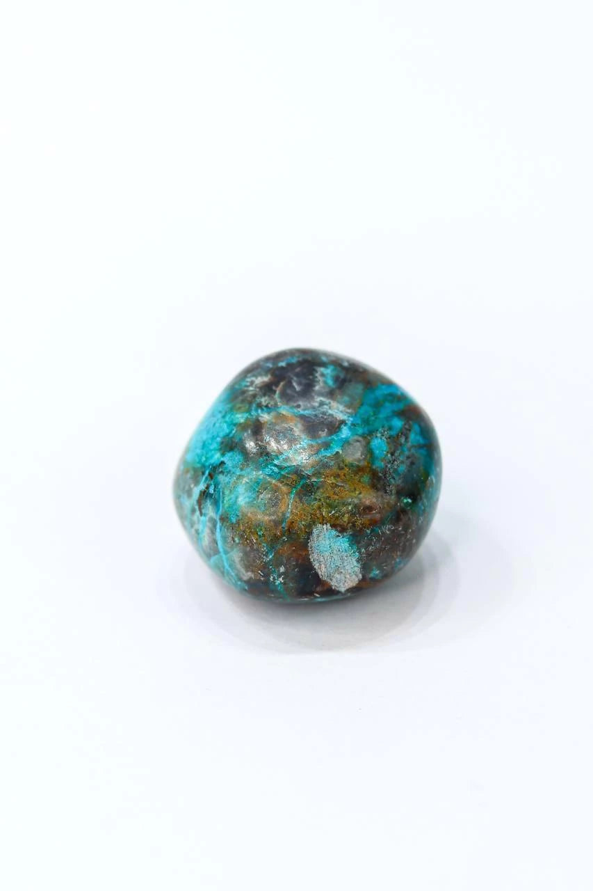 Pedra Crisocola Rolada