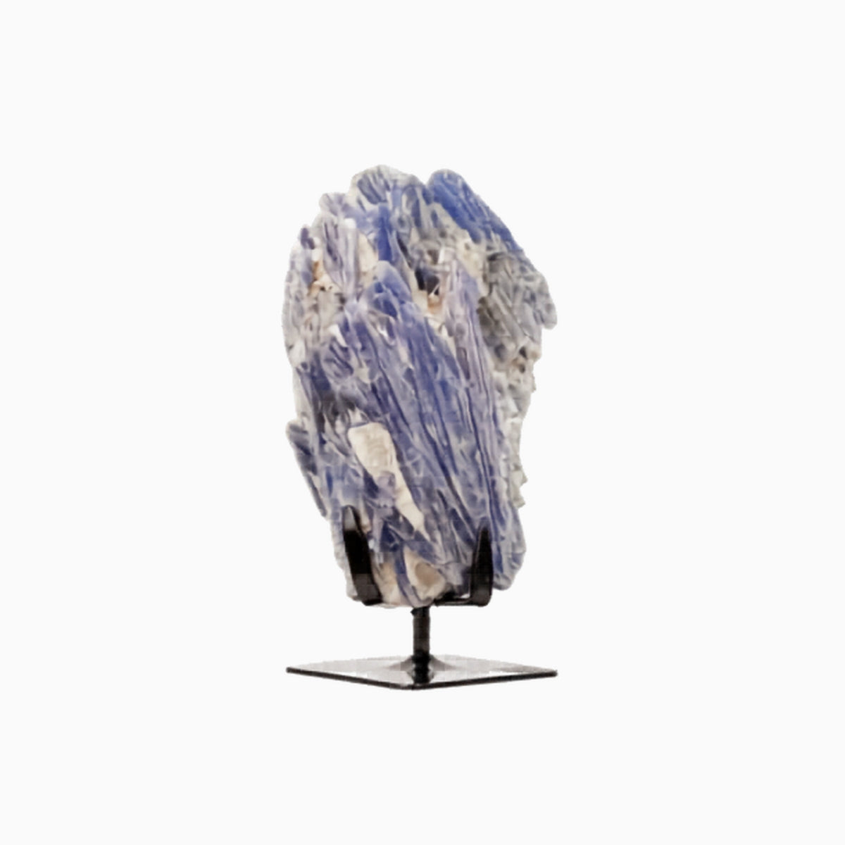 Pedra Cianita Azul Extra Na Base Metal Preto 6,700 kg