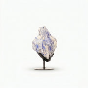 Pedra Cianita Azul Na Base Metal Preto 2,430 kg