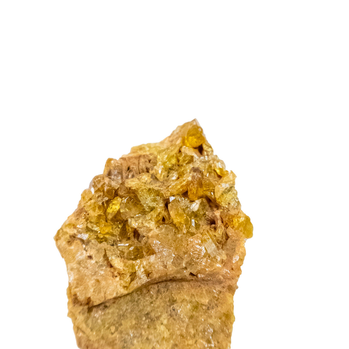 Pedra Clinozoisita na Matriz (Importada) - na Base Acrílica (Coleção) Rara 39 gramas