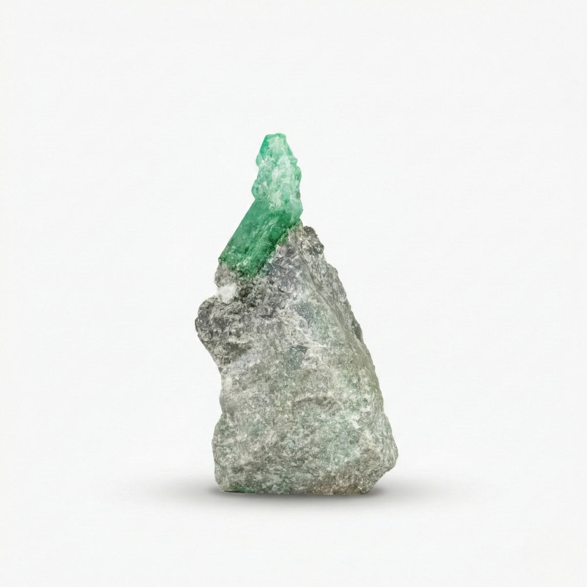 Pedra Esmeralda Bruta Extra na Matriz 1,497 kg