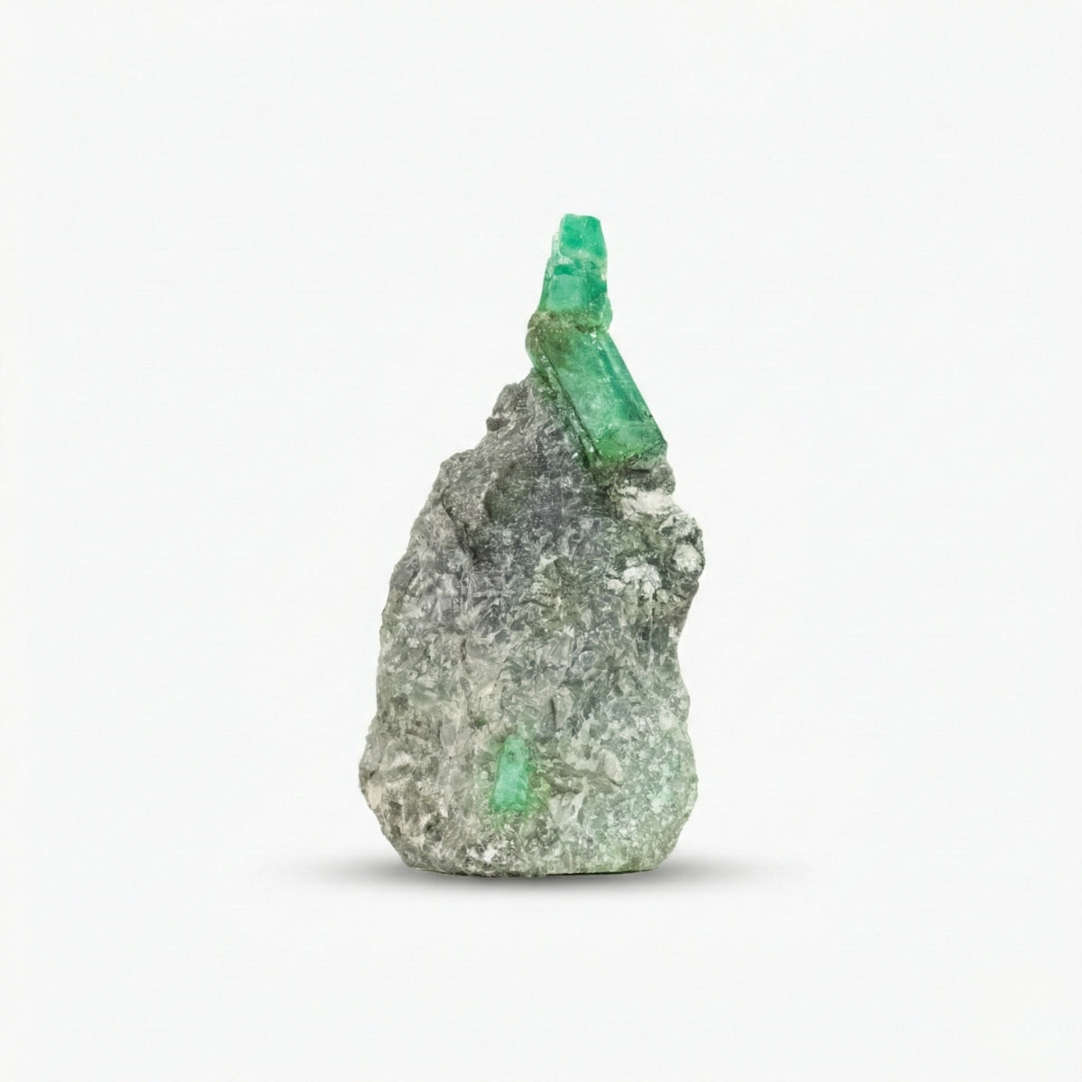 Pedra Esmeralda Bruta Extra na Matriz 1,497 kg