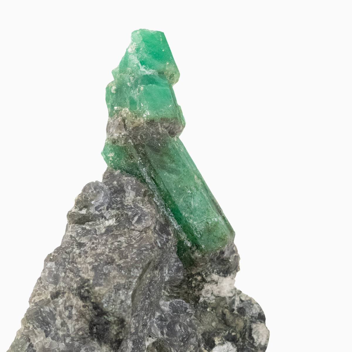 Pedra Esmeralda Bruta Extra na Matriz 1,497 kg