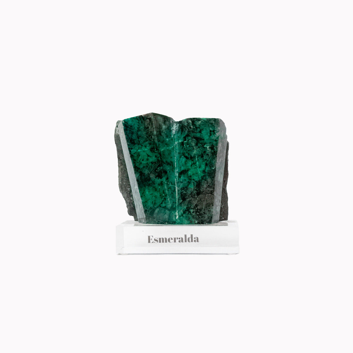 Pedra Esmeralda Extra na Base Acrílica 1,00 Kg (coleção)