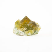 Pedra Fluorita Verde com Inclusão de Pirita Cristalizada (Coleção)  82 gramas
