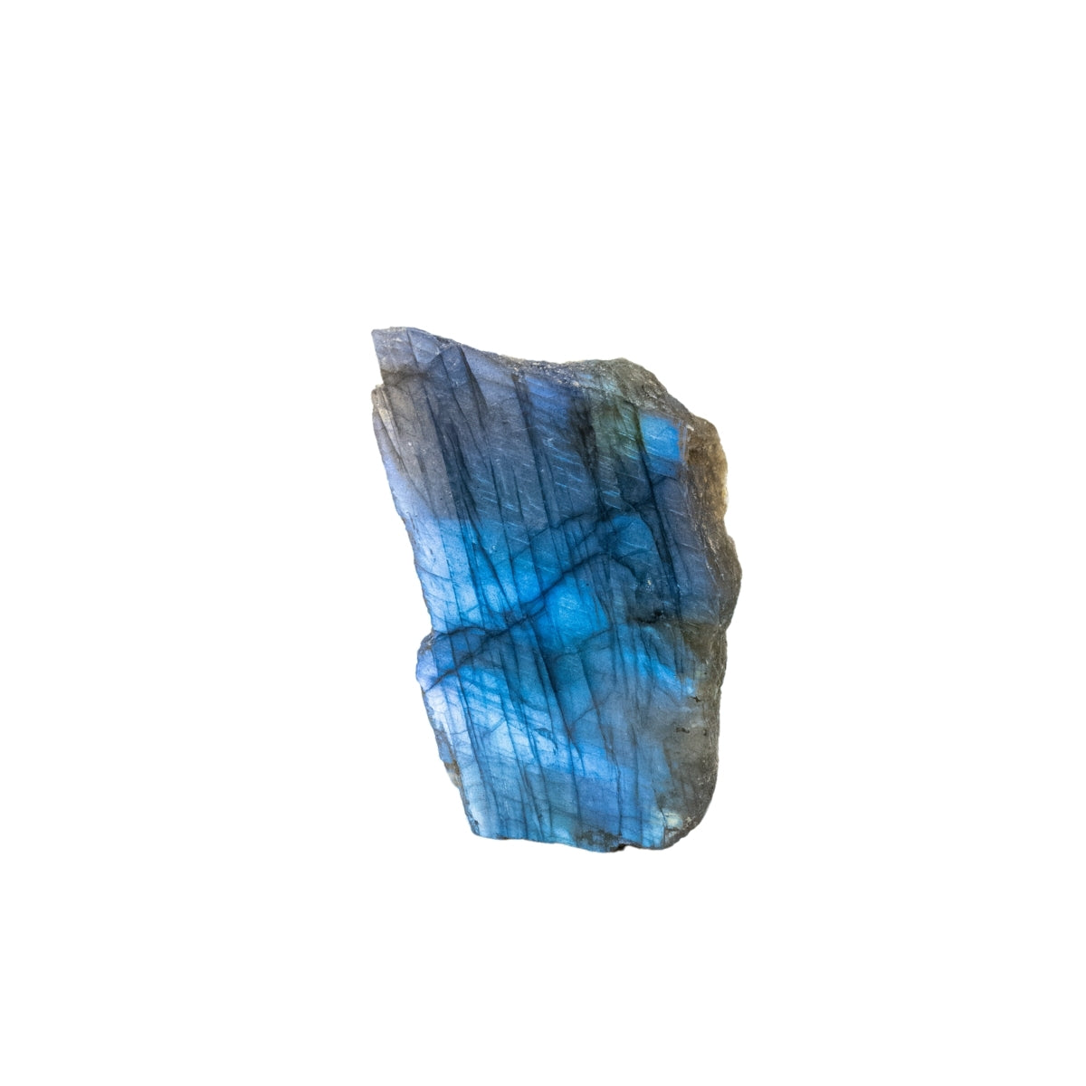 Pedra Labradorita Semi Polida Azul Extra 110 gramas