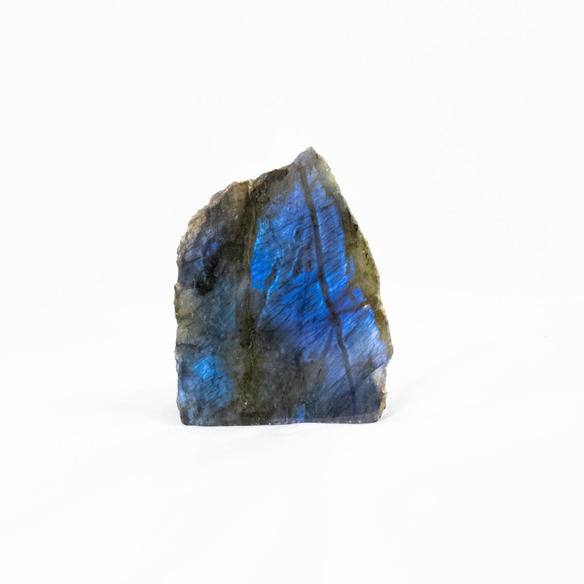 Pedra Labradorita Semi Polida Azul Extra 319 gramas