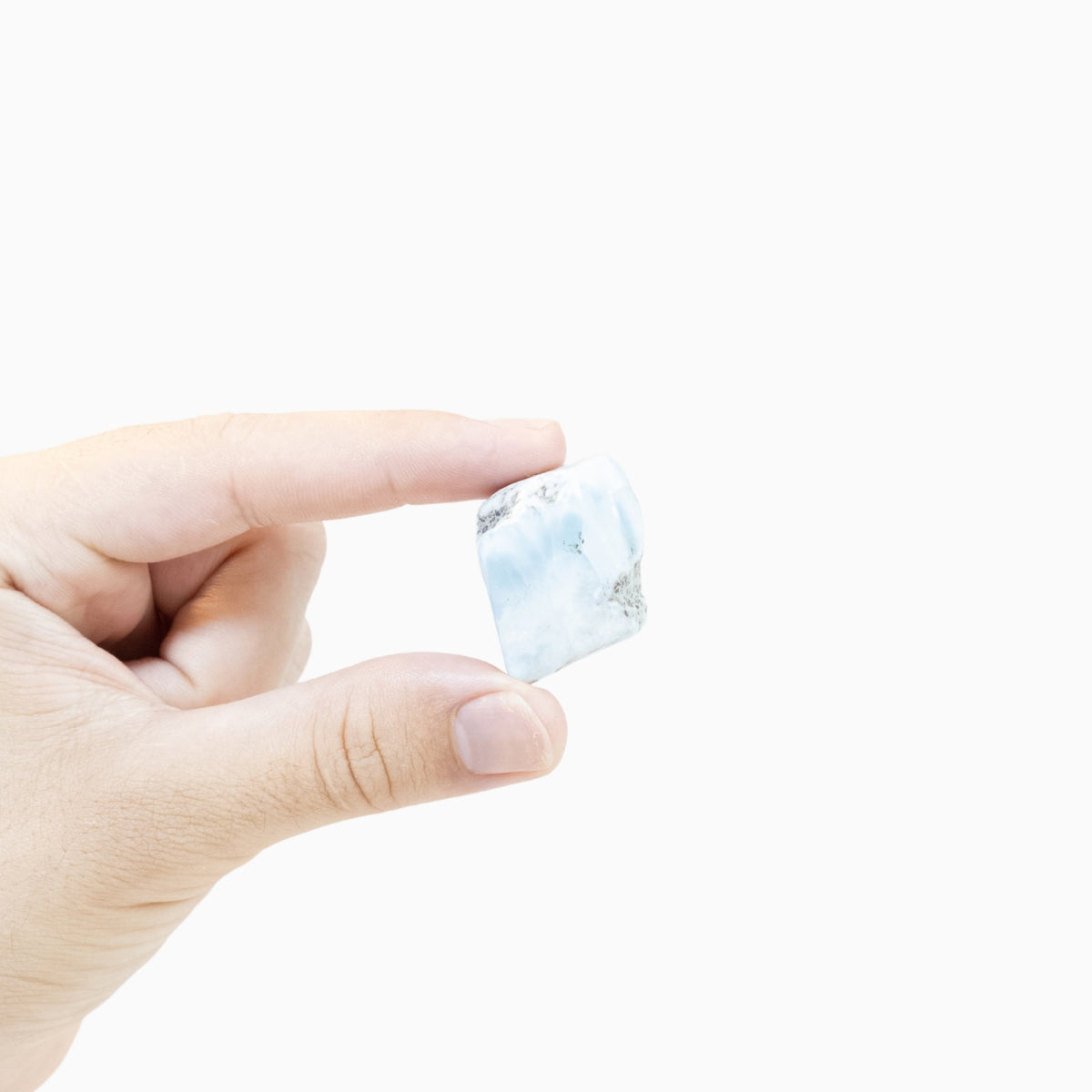Pedra Larimar Natural Polida 25 gramas