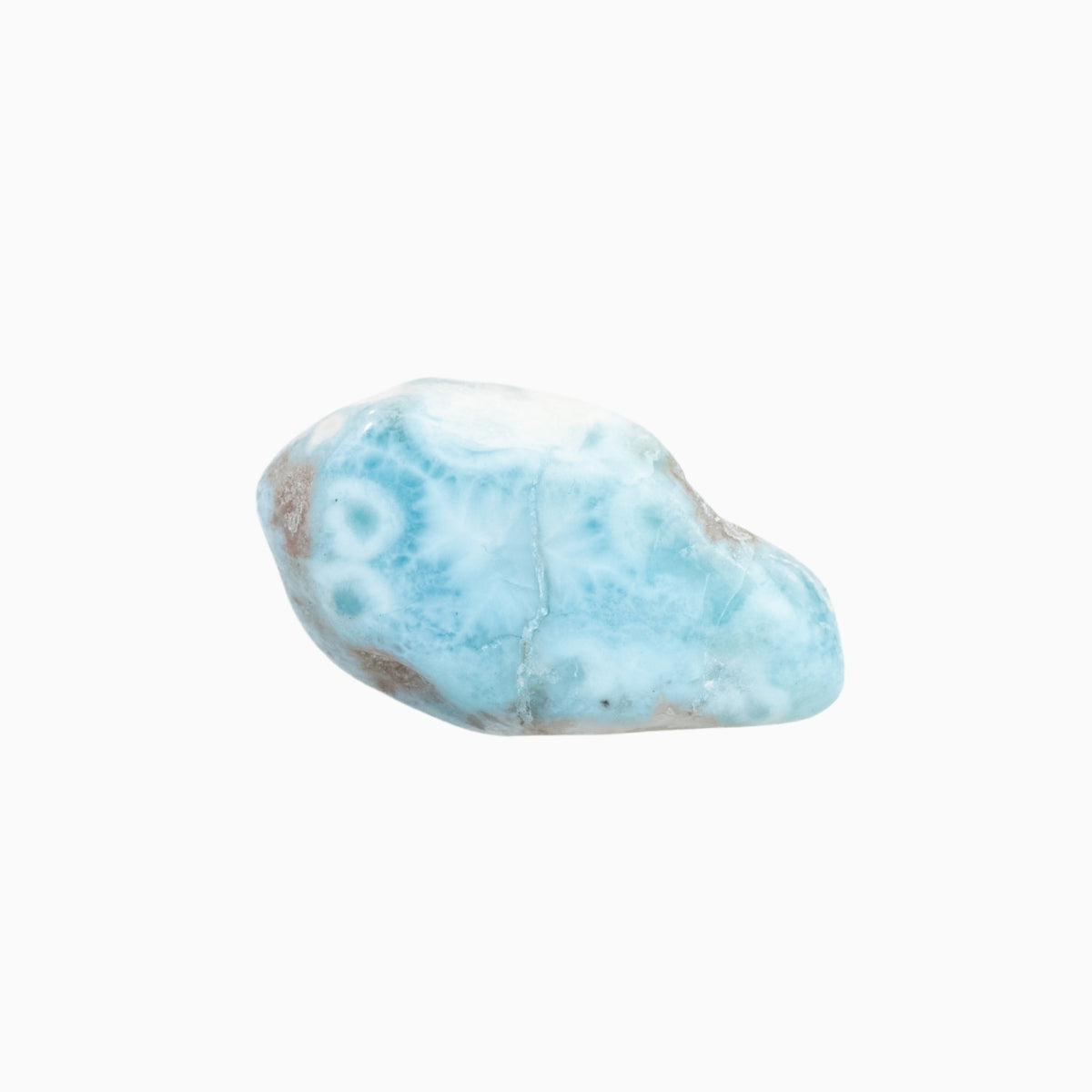 Pedra Larimar Natural Polida 30 gramas
