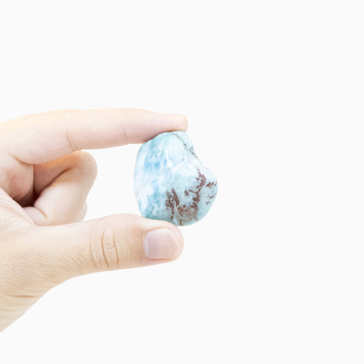 Pedra Larimar Natural Polida 36 gramas