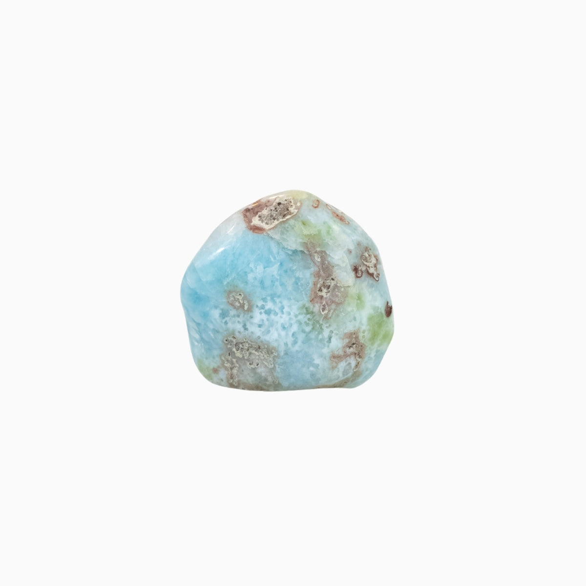 Pedra Larimar Natural Polida 37 gramas