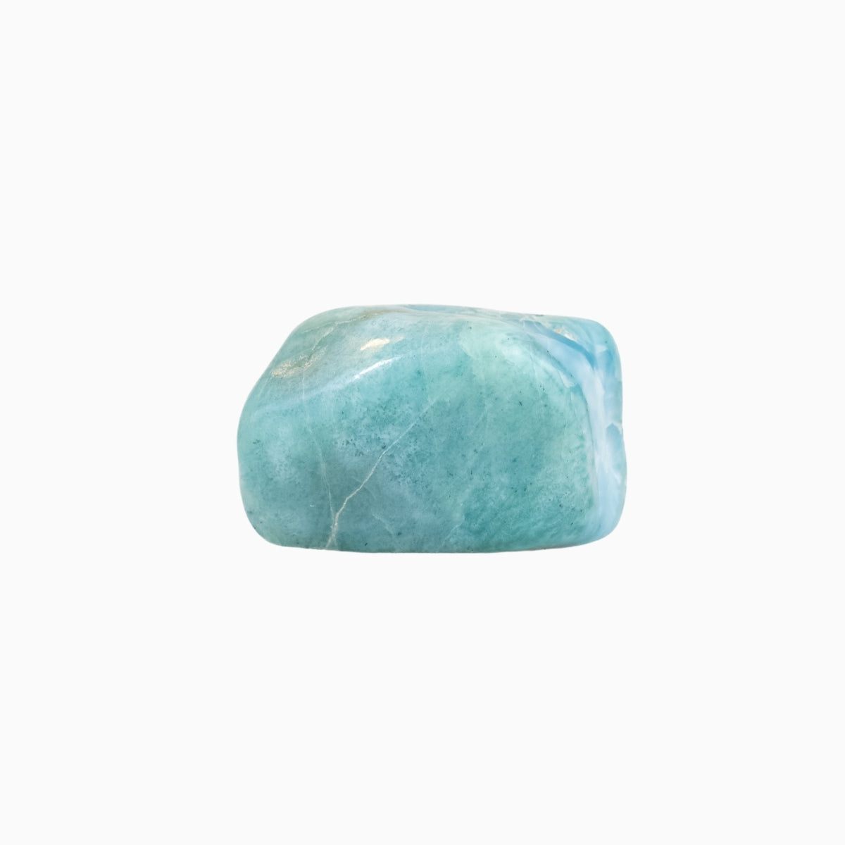 Pedra Larimar Natural Polida 50 gramas