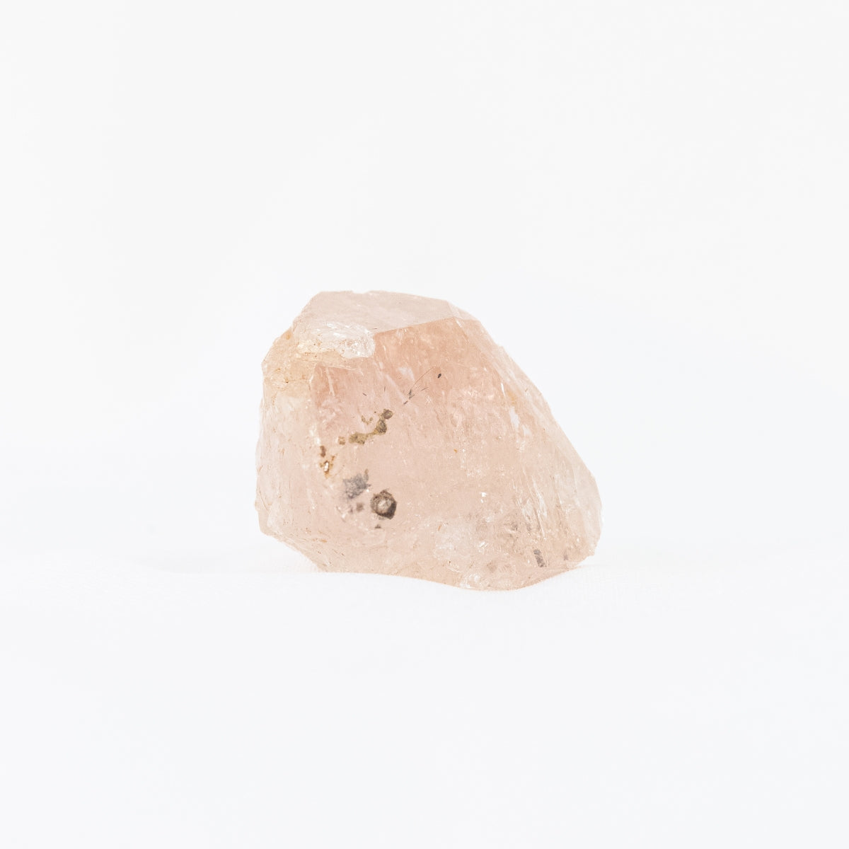 Pedra Morganita Peachy Antique Bruta Extra Natural 63 gramas (rara) - coleção