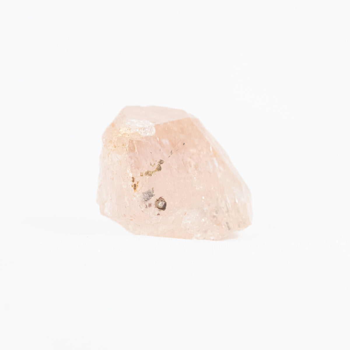 Pedra Morganita Peachy Antique Bruta Extra Natural 63 gramas (rara) - coleção