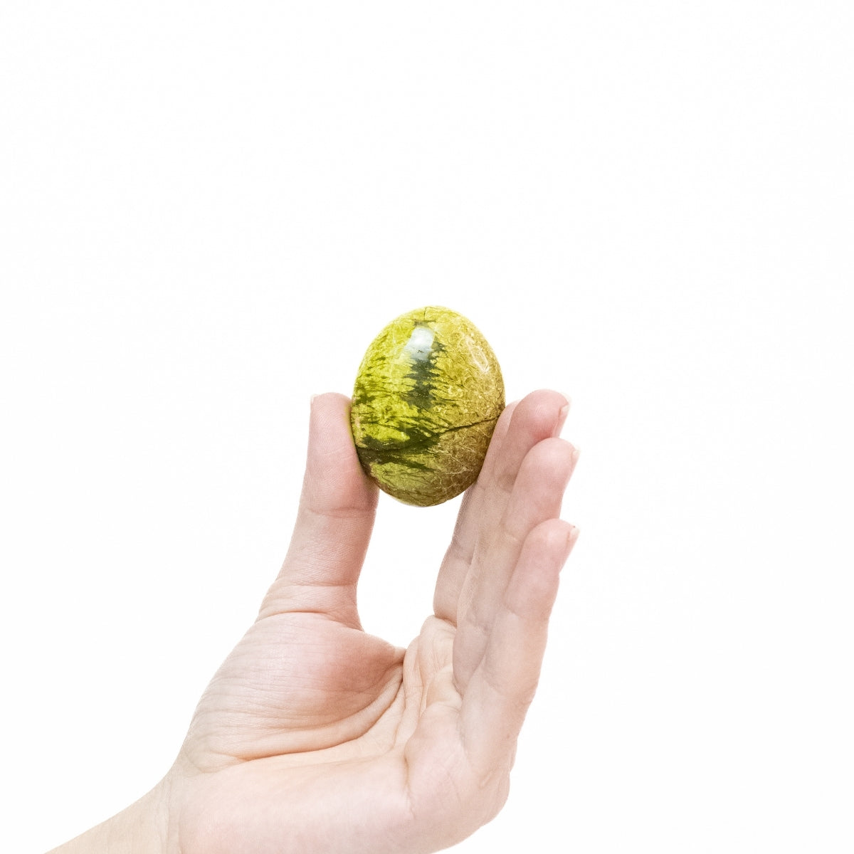 Pedra Opala Verde Oliva Natural 52 gramas