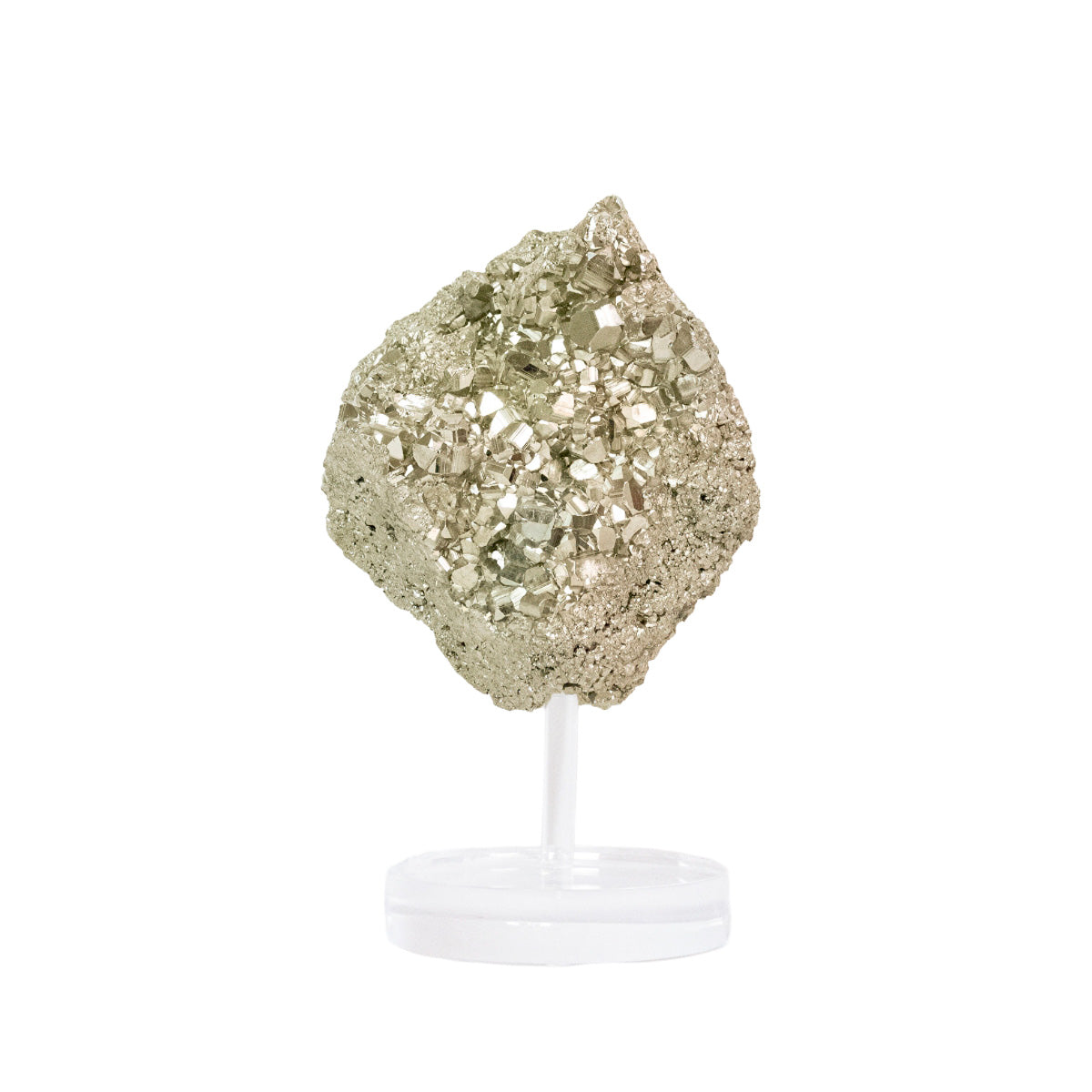 Pedra Pirita Cúbica Extra Peruana Base Acrílica 2,813 kg