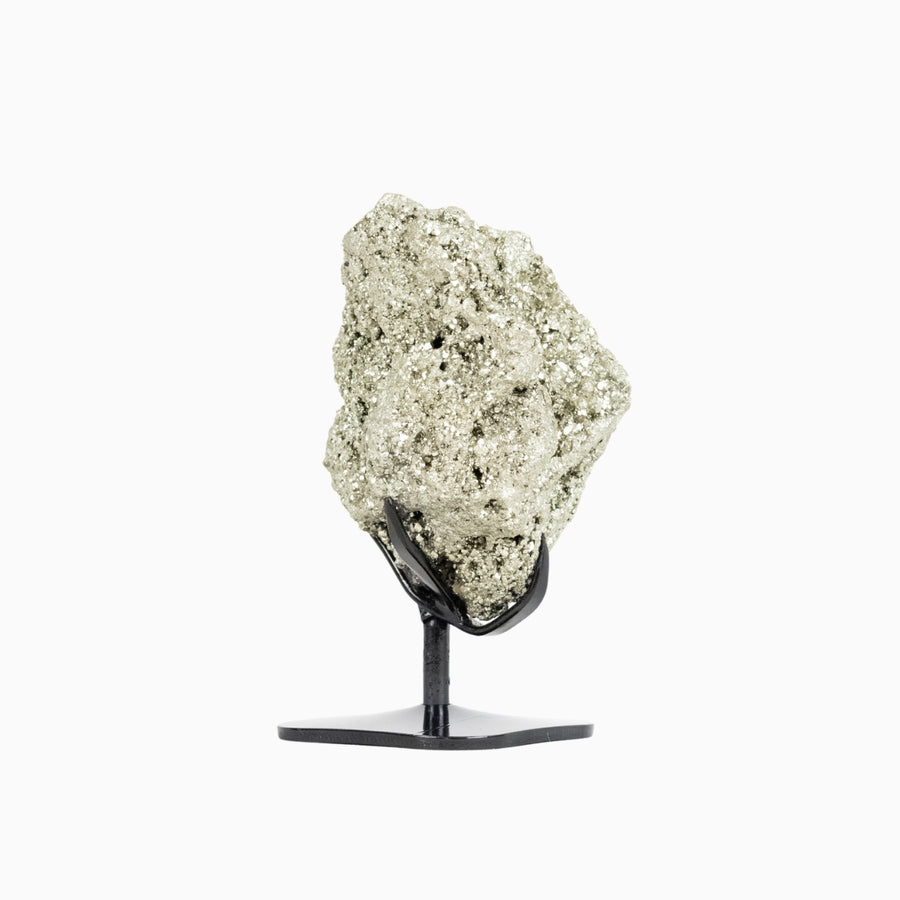 Pedra Pirita Cristalizada na Base Metal 1,517 kg