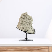 Pedra Pirita Cristalizada na Base Metal 1,620 kg