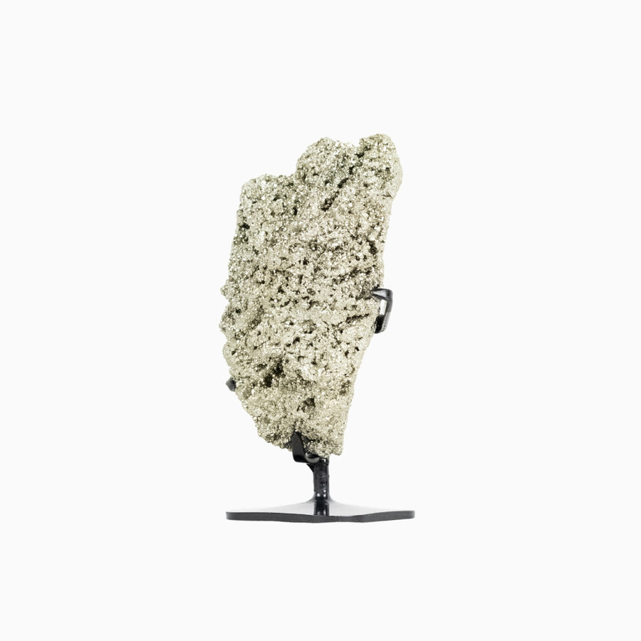 Pedra Pirita Cristalizada na Base Metal 2,031 kg