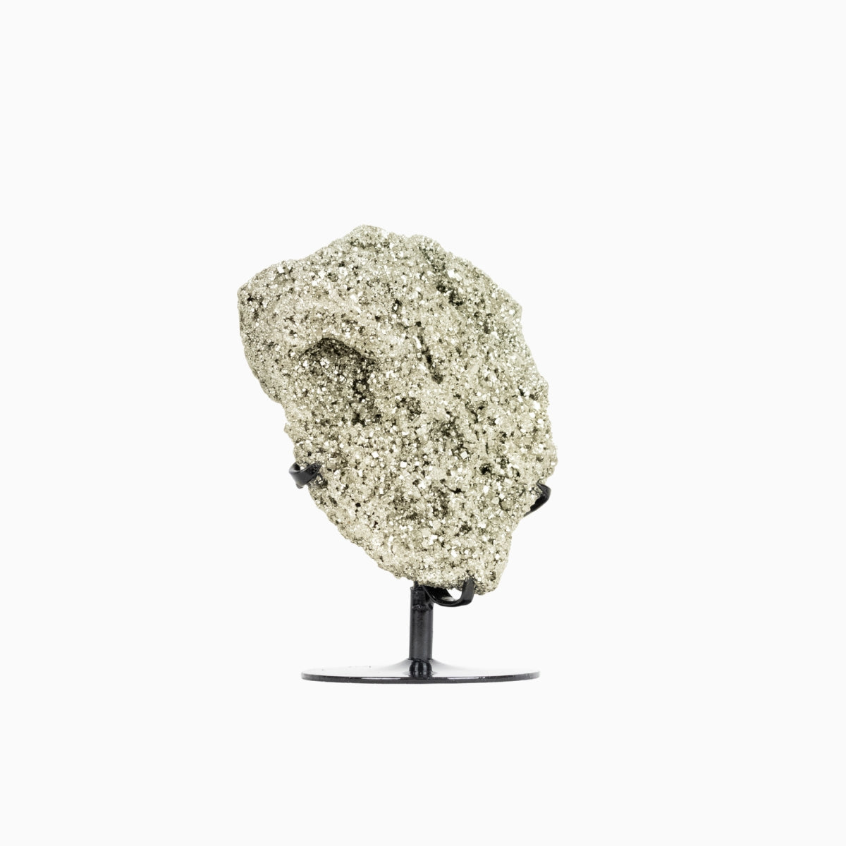 Pedra Pirita Cristalizada na Base Metal 2,040 kg