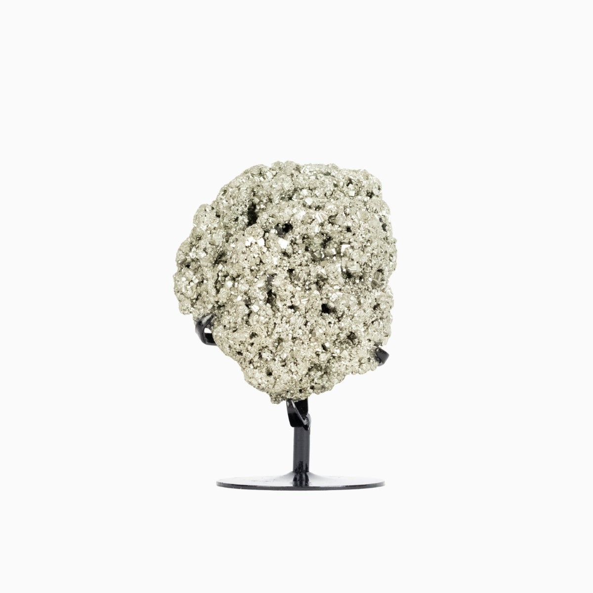 Pedra Pirita Cristalizada na Base Metal 2,413 kg