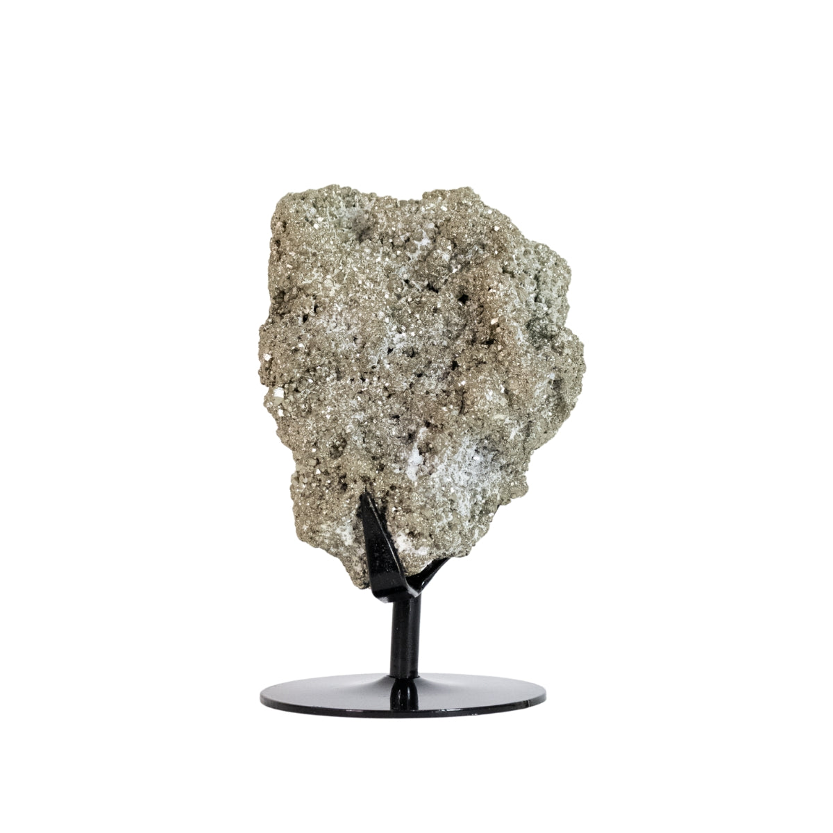 Pedra Pirita Cristalizada na Base Metal 2,470 kg