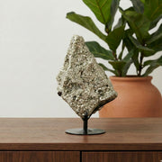 Pedra Pirita Cristalizada na Base Metal 3,145 kg