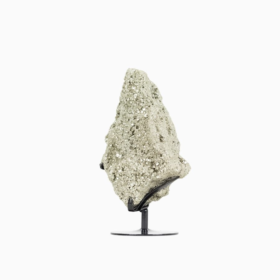 Pedra Pirita Cristalizada na Base Metal 3,145 kg