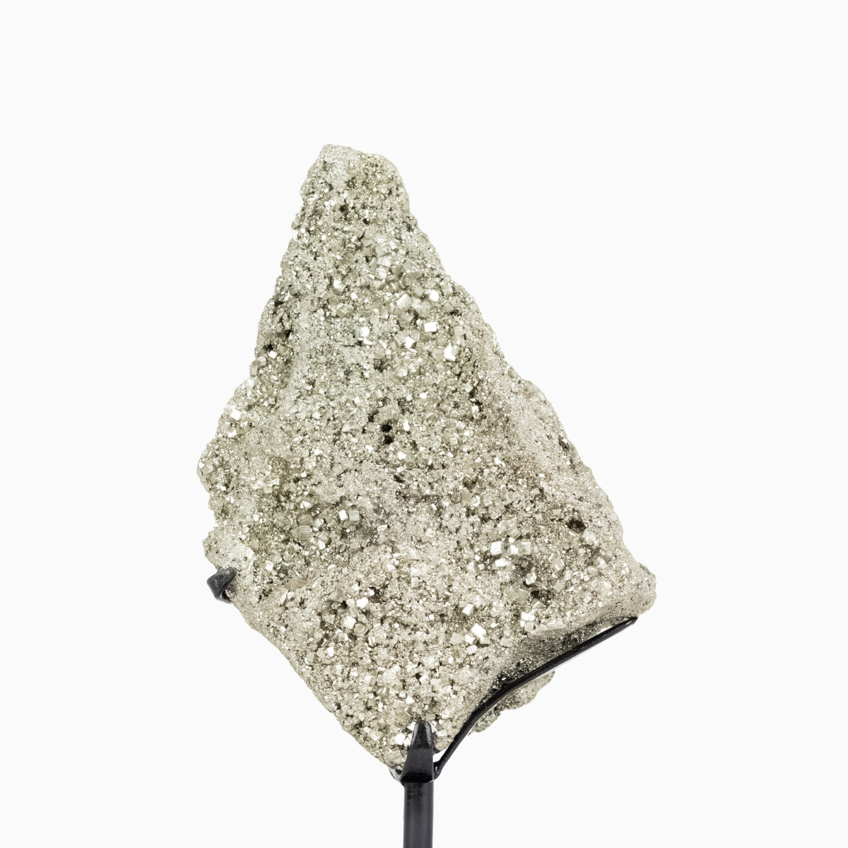 Pedra Pirita Cristalizada na Base Metal 3,145 kg