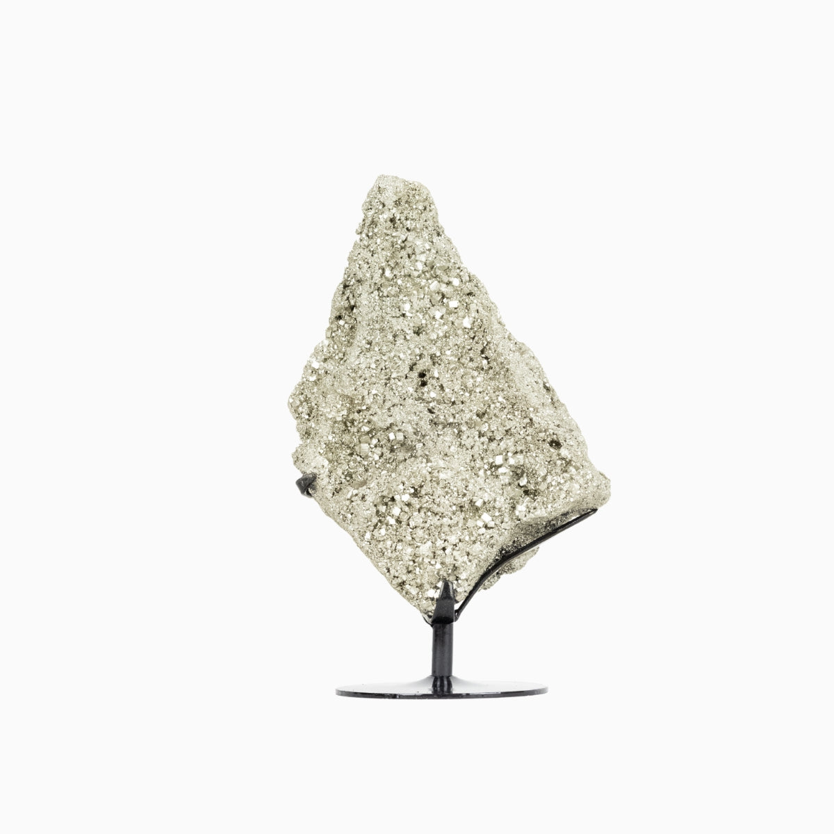 Pedra Pirita Cristalizada na Base Metal 3,145 kg