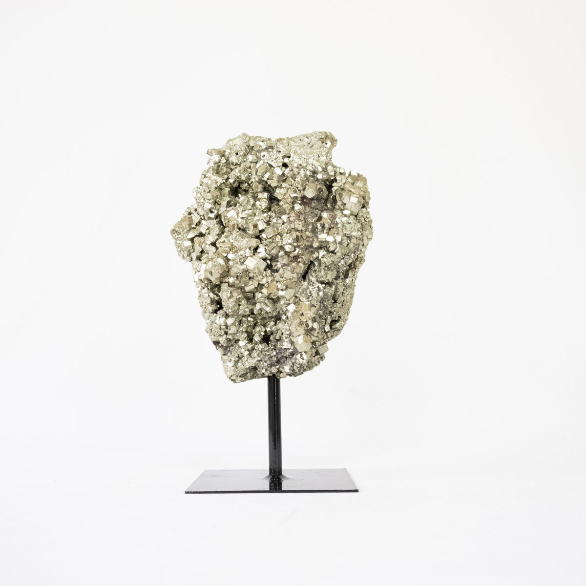 Pedra Pirita Extra na Base de Metal Preto 2,494 kg