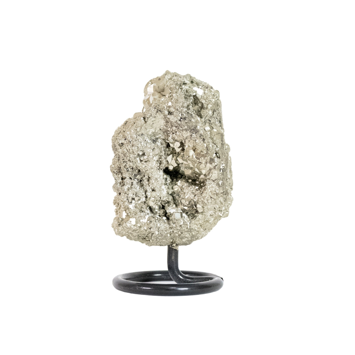 Pedra Pirita na Base Metal Preto 2,147 kg