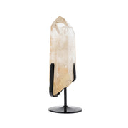 Ponta Citrino Natural Alta Pureza Na Base Metal 1,075 kg