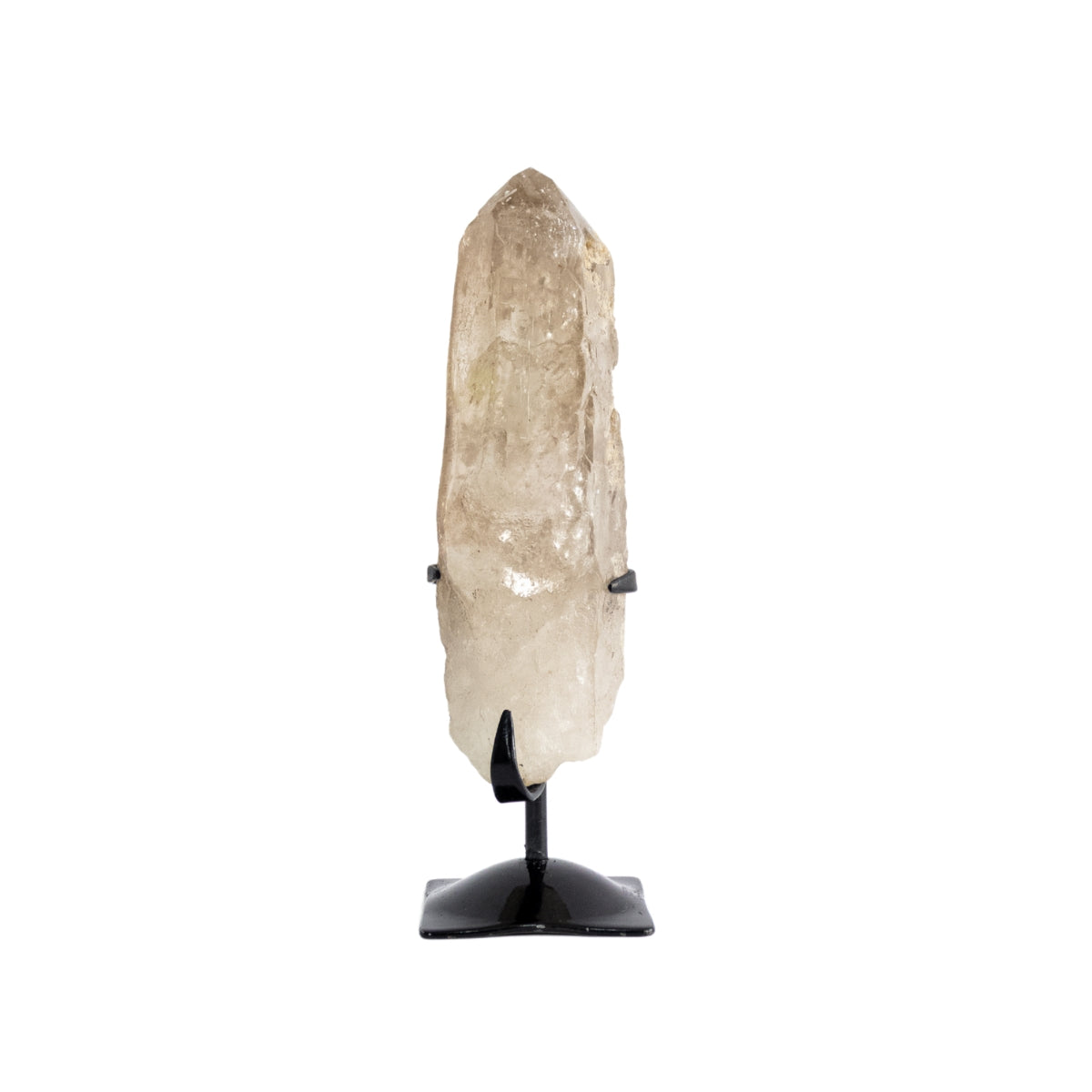 Ponta Citrino Natural Catedral Na Base Metal 1,335 kg