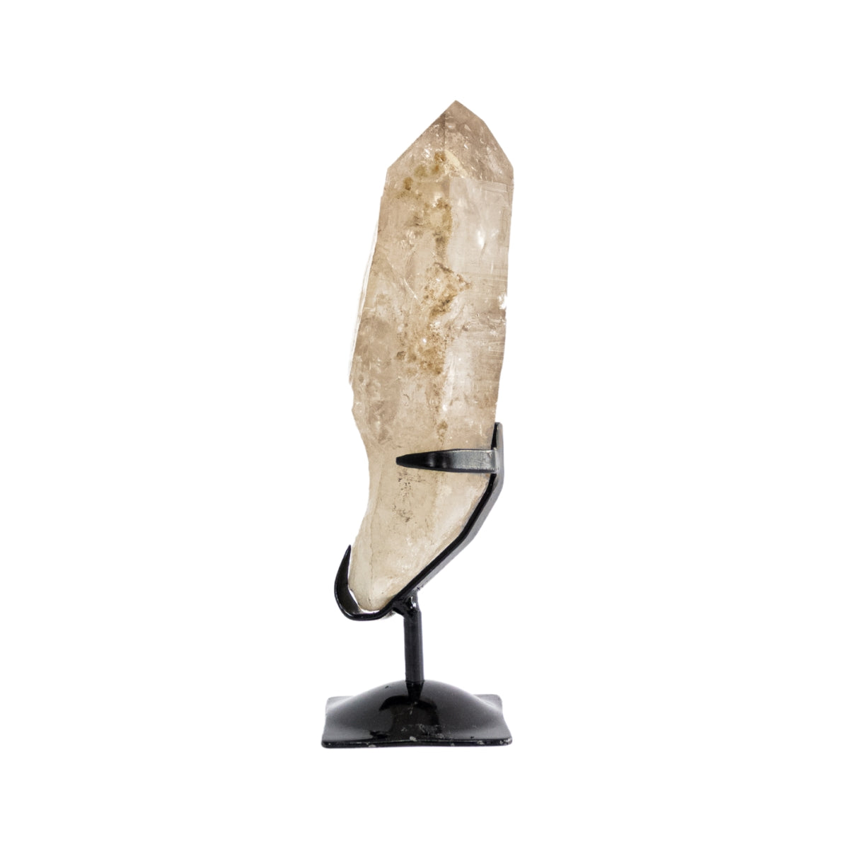 Ponta Citrino Natural Catedral Na Base Metal 1,335 kg