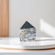 Ponta Turmalina Negra Semi Polida 1,044 kg