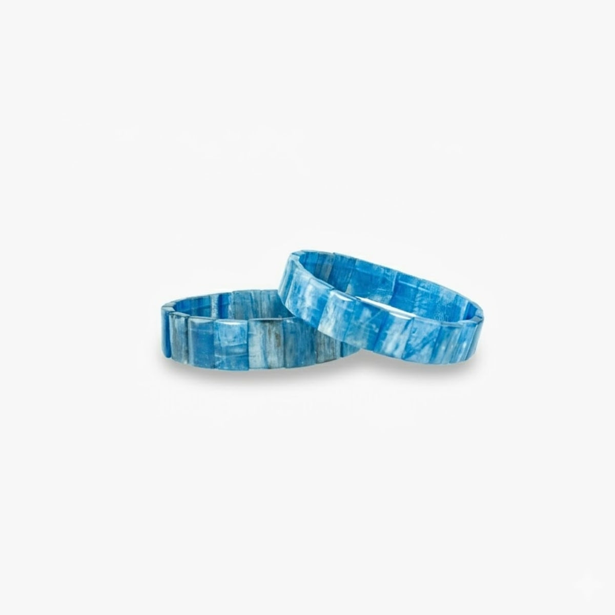 Pulseira Pedra Cianita Azul Extra - Ajustável
